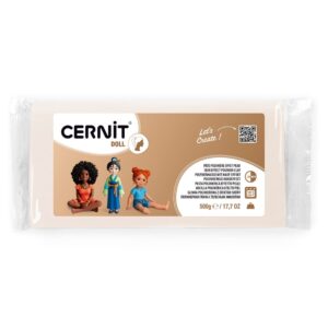 Cernit Polymerleire Doll 500g - 010 Hvit