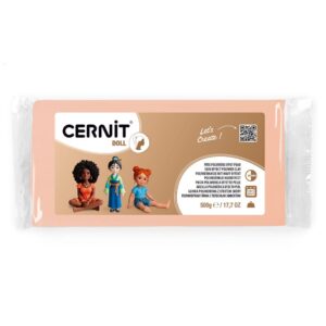 Cernit Polymerleire Doll 500g - 425 Beigerosa Translucent