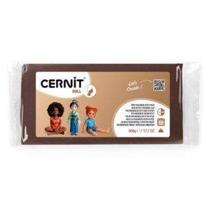 Cernit Polymerleire Doll 500g - 808 Nougat