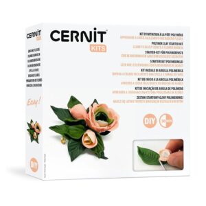 Cernit Polymerleire Startsett - Blomsterbrosje