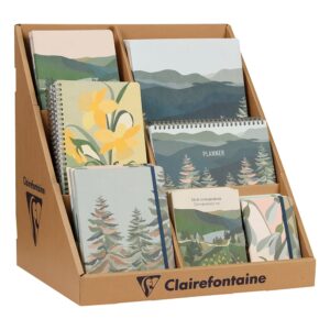 Clairefontaine La Vie en Vosges - Pappdisplay med innhold