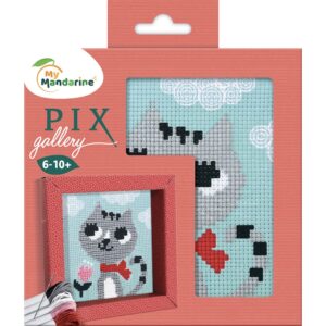 My Mandarine Broderisett 12,7x12,7cm - Cat