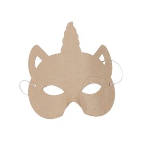 Maske Barn Halv - Enhjørning