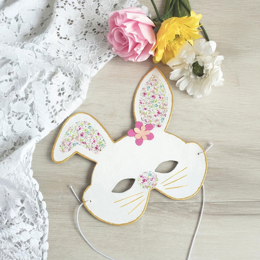 Maske Barn Halv - Kanin - Bilde 2