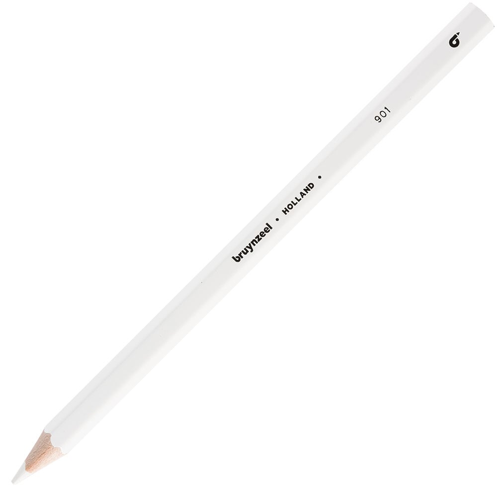 Bruynzeel KIDS Mega Fargeblyant - 901 Hvit