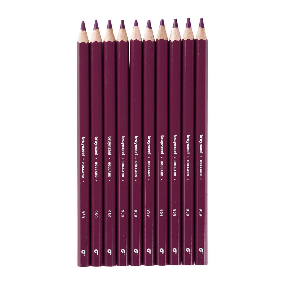 Bruynzeel KIDS Mega Fargeblyant - 959 Rødviolet - Bilde 2