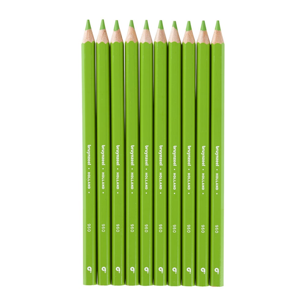 Bruynzeel KIDS Mega Fargeblyant - 960 Lys grønn - Bilde 2