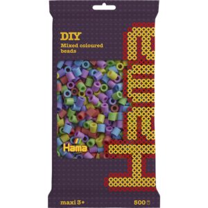 Hama Maxi 500stk - Pastellmix