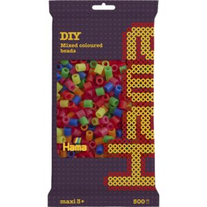 Hama Maxi 500stk - Neonmix