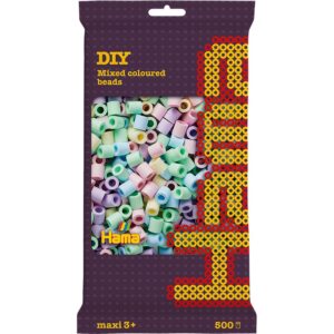Hama Maxi 500stk - Lys pastellmix