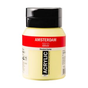 Amsterdam Standard Akryl 500ml - 217 Perm. Lemon Light