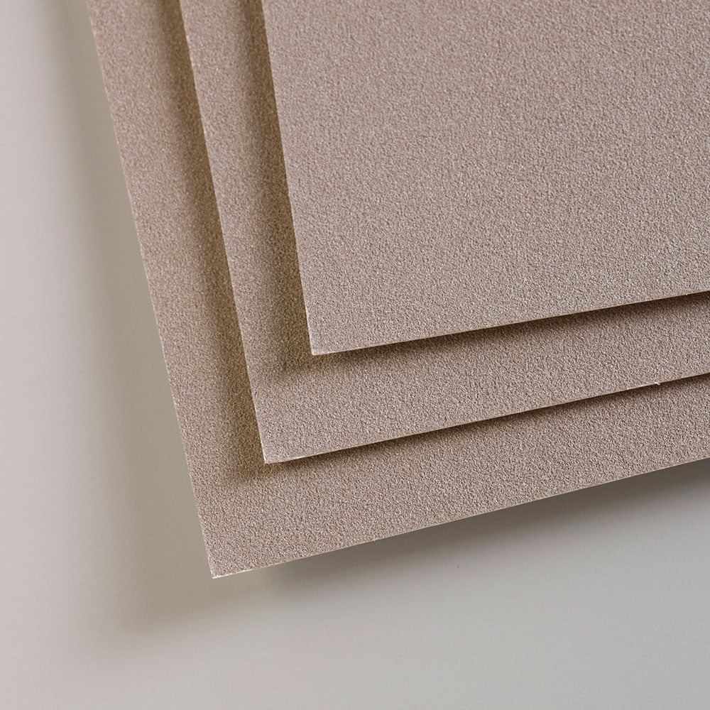 Pastelmat Pastellblokk - 24x30cm 12ark 360g - No 9 Mørk grå - Bilde 2