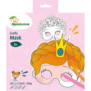 My Mandarine Graffy Mask - Girl