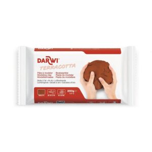 Darwi Terracotta Lufttørkende leire - 250g