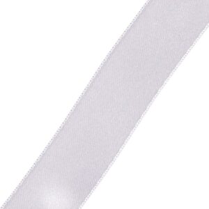 Satinbånd 25mm 3m - Sølv
