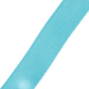 Satinbånd 25mm 3m - Lys turkis