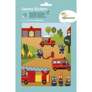 My Mandarine Sweety Klistremerker - Brannmenn