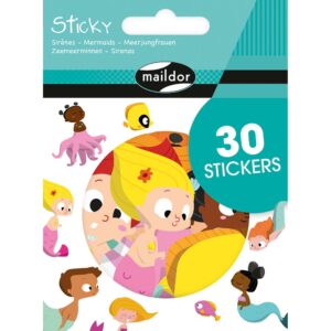 My Mandarine Sticky Klistremerker - Havfruer