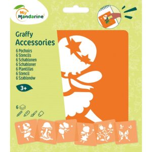 My Mandarine Sjablongsett 6 motiver - Feer