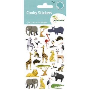 My Mandarine Cooky klistremerker - Savannen