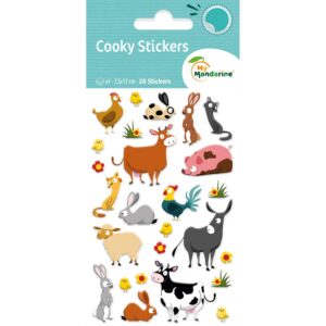 My Mandarine Cooky klistremerker - Bondegård