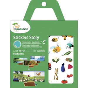 Stick story Klistremerker og hefte - 15x19,5cm - Sesonger