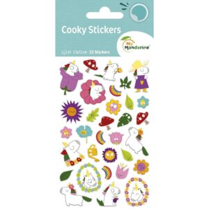 My Mandarine Cooky Klistremerker - Enhjørning natur