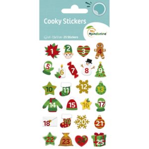 My Mandarine Cooky Klistremerker - Adventstall