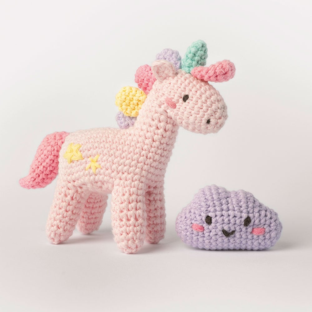 Folia Mini Heklesett - Enhjørning - Bilde 2