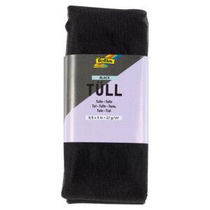 Folia Tyll - 17g 0,5x3m - Sort