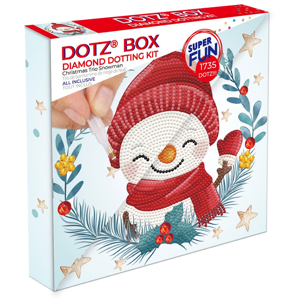 Diamond Dotz DotzBox - DBX.057 - Christmas Trio Snowman