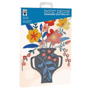 Diamond Dotz DotzBox Decor - Blue Vase