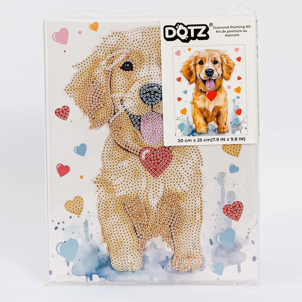 Diamond Dotz Lerret 20x25cm DD34 - Puppy Love - Bilde 2