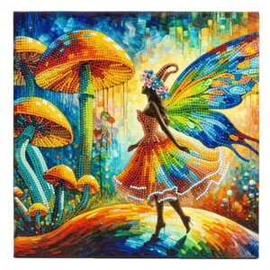Diamond Dotz Lerret 30x30cm DD34 - Mosaic Fairyland