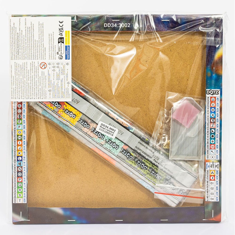 Diamond Dotz Lerret 30x30cm DD34 - Mosaic Fairyland - Bilde 4