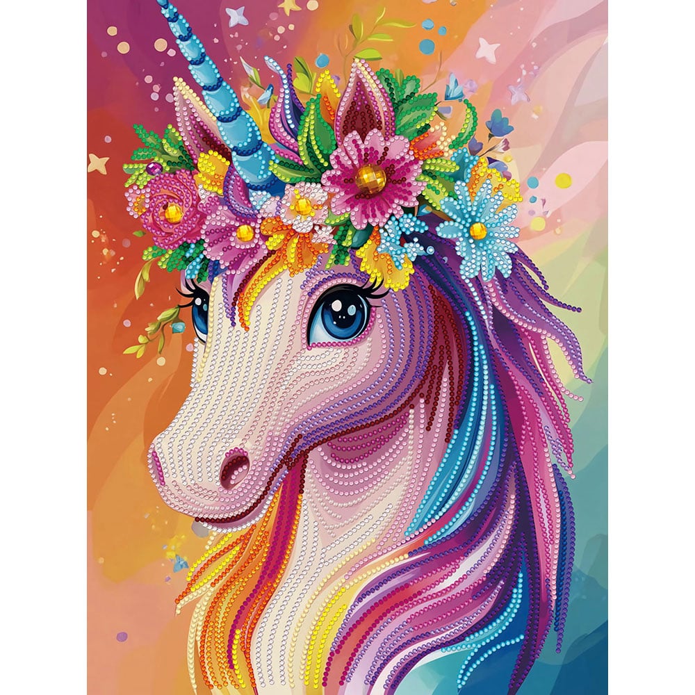 Diamond Dotz Lerret 30x40cm DD34 - Unicorn Princess - Bilde 3