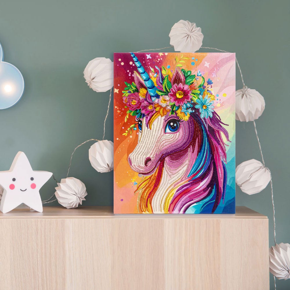 Diamond Dotz Lerret 30x40cm DD34 - Unicorn Princess - Bilde 5
