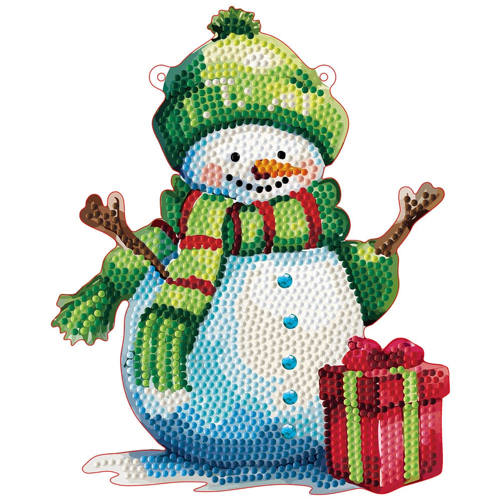 Diamond Dotz Jul Veggdekor DD17 - Frosty Friend - Bilde 2