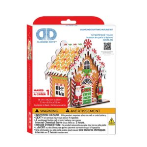 Diamond Dotz Jul 3D-hus DD29 - Gingerbread House
