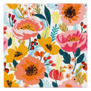 Diamond Dotz Lerret 30x30cm DD34 - Blushing Blooms