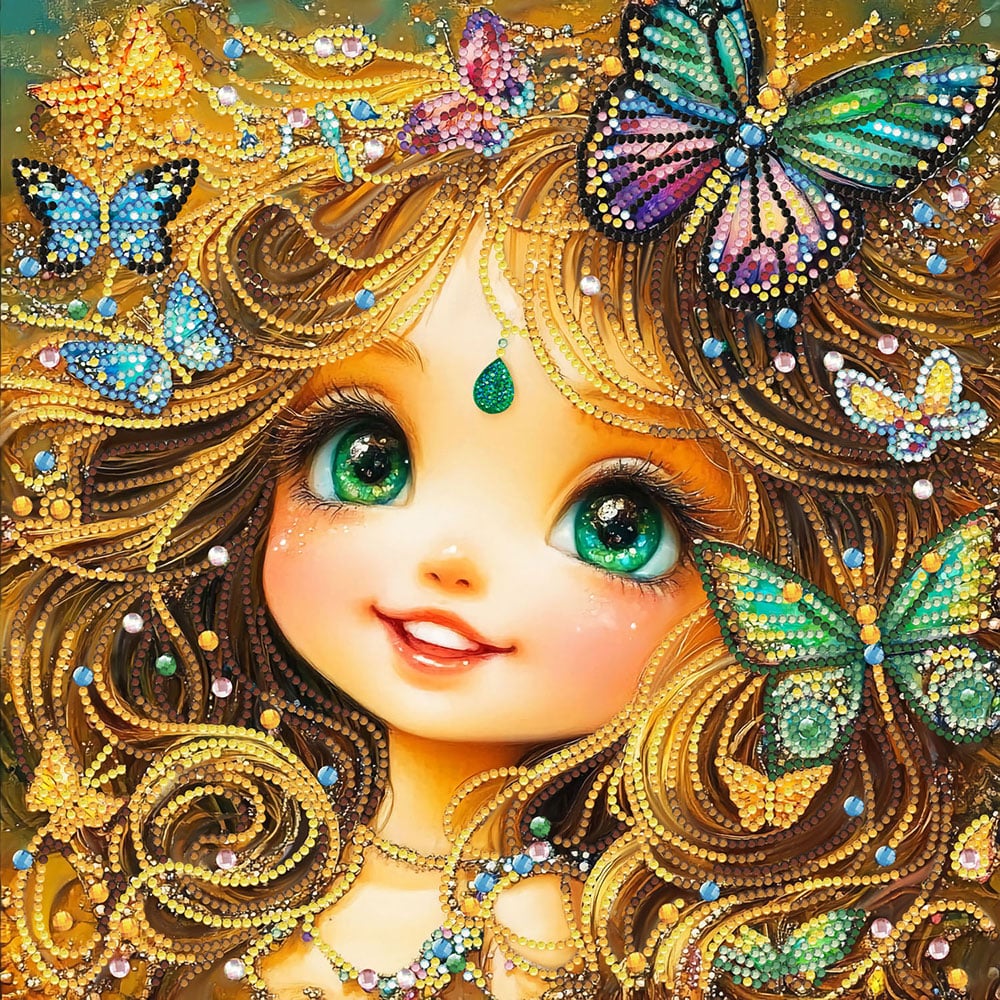 Diamond Dotz Lerret 30x30cm DD34 - Pixie - Bilde 3