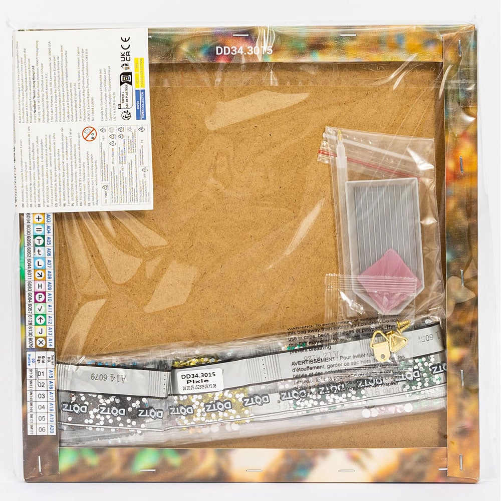 Diamond Dotz Lerret 30x30cm DD34 - Pixie - Bilde 4