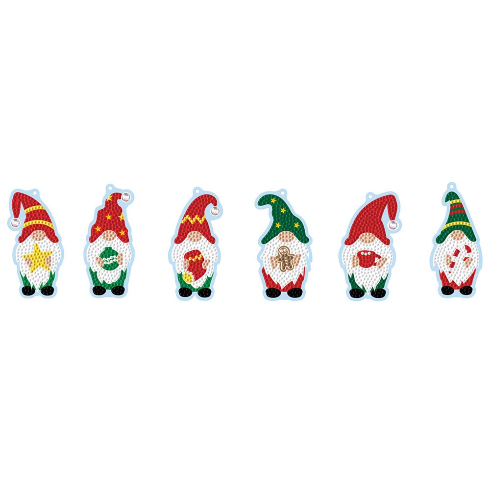 Diamond Dotz Jul Dekor Sett DTZ13 - Christmas Gnomes - Bilde 2
