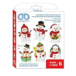 Diamond Dotz Jul Dekor Sett DTZ13 - Snowmen