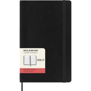 Moleskine Planner 2026/27 18m Soft L Dag - Black