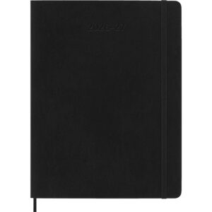 Moleskine Planner 2026/27 18m Soft XL Uke Notat - Black