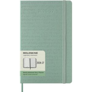 Moleskine Planner 2026/27 18m Hard L Uke Notat - Sage Green