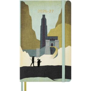 Moleskine Planner 2026/27 18m Hard L Uke Notat - LOTR