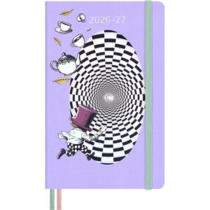 Moleskine Planner 2026/27 18m Hard L Uke Notat - Alice Wond.