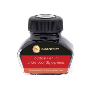 Manuscript Fountain Pen Ink 30ml sort